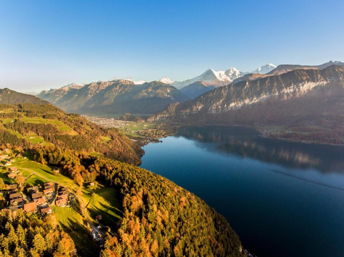 Apartment Alpenrose 2.5 Mit Mitbenutzung Spa & Wellness - Griwa Rent Ag Beatenberg Exteriör bild