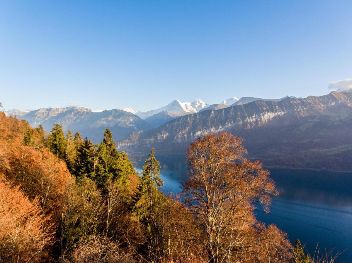 Apartment Alpenrose 2.5 Mit Mitbenutzung Spa & Wellness - Griwa Rent Ag Beatenberg Exteriör bild