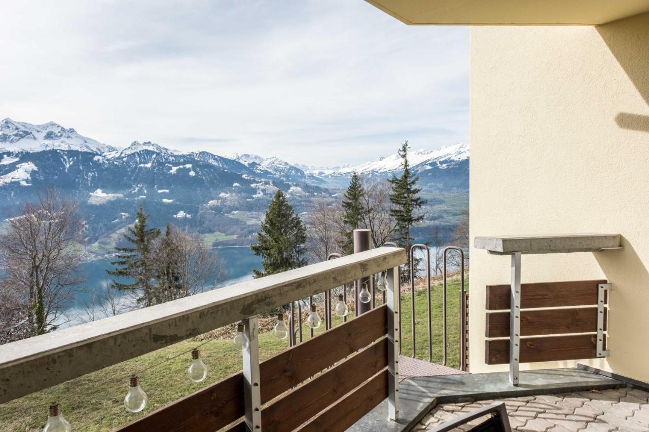 Apartment Alpenrose 2.5 Mit Mitbenutzung Spa & Wellness - Griwa Rent Ag Beatenberg Exteriör bild